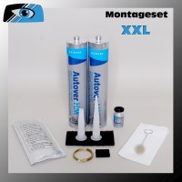 Scheibenkleber - Montageset - XXL für Ersatzverglasungen von Autoglasscheiben