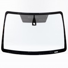 Windschutzscheibe heizbar für Ford > Connect > Bj. ab 2003 - Verbundglas - grün -  - Siebdruck neu - Befestigungsteile für Regensensor - Spiegelhalter - Sichtfenster